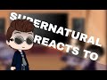 Early Supernatural Reacts To Crowley Good Omens Gacha Reacts