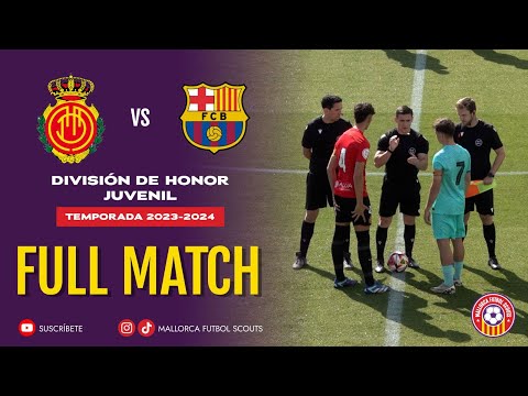 RCD Mallorca SAD vs FC Barcelona - Juvenil División de Honor - Jornada 28