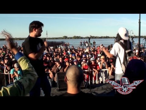 PAPO MC vs NATY . 1° ronda . Rosario Freestyle Massacre 2013 .