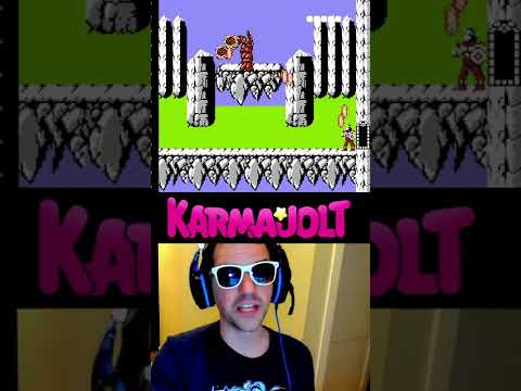 Skip to the final boss in Rygar (NES) - A Wild Glitch Appears! #shorts