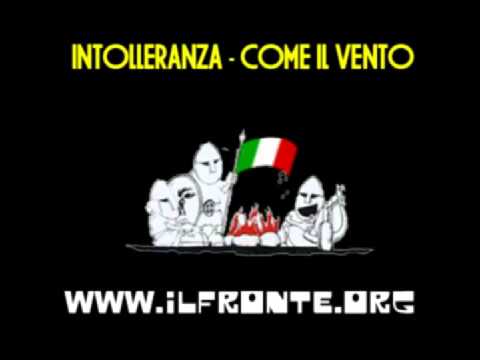 Intolleranza - Come il vento (lyrics)
