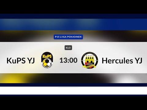 P15 Liiga Pohjoinen KuPS YJ - Hercules YJ 14.5.2022
