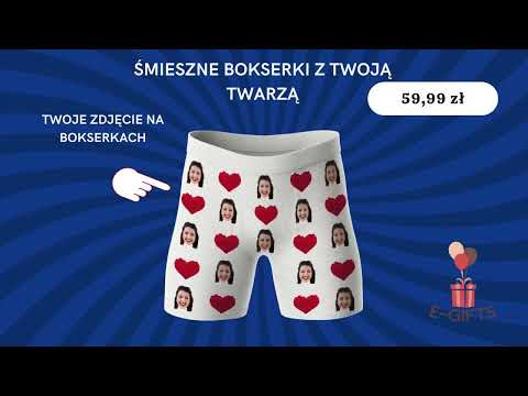 Śmieszne bokserki z Twoją Twrzą