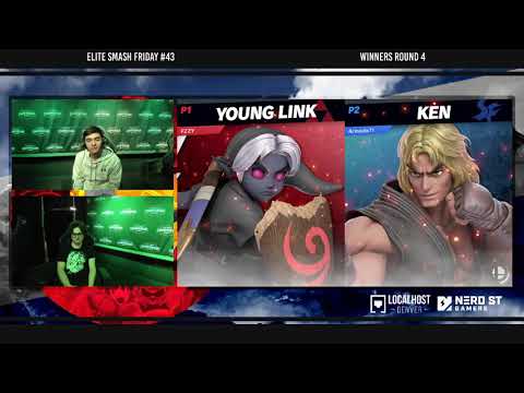 Elite Smash Friday #43 - Fuzzyhead (Pokémon Trainer, Young Link) Vs. Armada|Smirk (Ken) - WR4