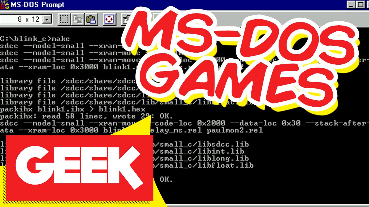 Play MS-DOS Games in Your Web Browser!