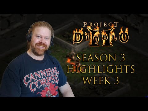 Project Diablo 2 Season 3 Week 3 - Huge Endgame Items!