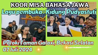 Download lagu Koor Misa Inkulturasi Jawa - Lagu Pembuka: Kidung Pudyastuti mp3