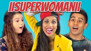 TEENS REACT TO IISUPERWOMANII