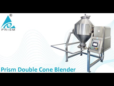 Prism ss double cone blender