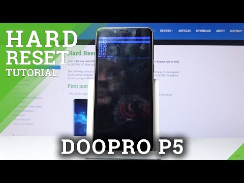 Hard Reset DOOPRO P5 – Remove Screen Lock by Factory Reset