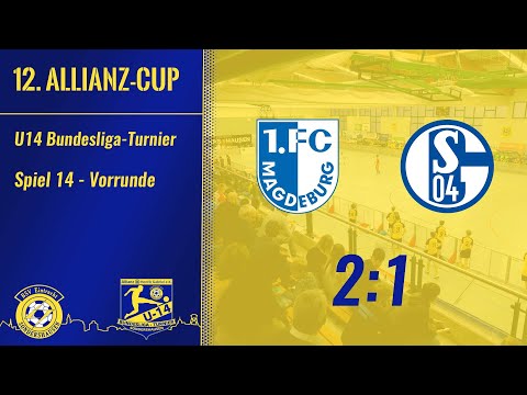 12. Allianzcup 24.01.26 | Spiel 14 | 1. FC Magdeburg - FC Schalke 04 2:1 | Vorrunde