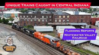Unique Trains, Unique Weather- Flooding Nightmare Hits the Whitewater Valley Railroad