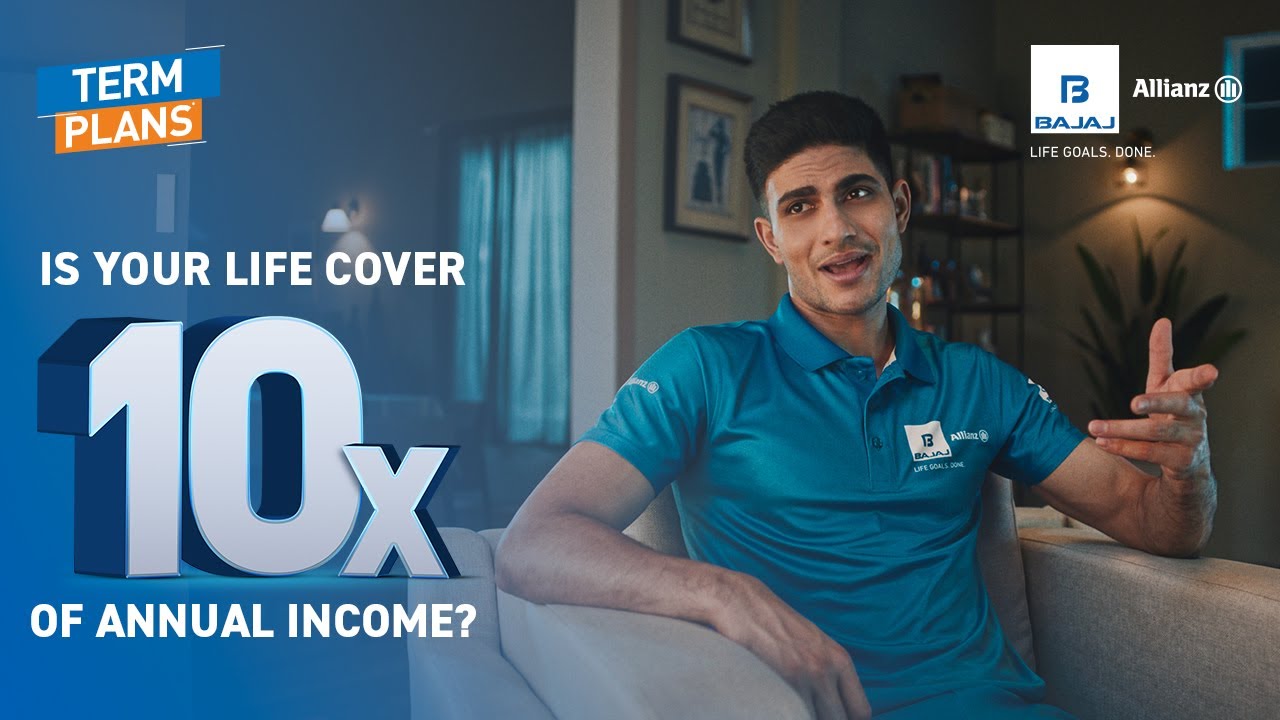 Is your Life Cover 10x of your Annual Income? | Bajaj Allianz Life Term Plans