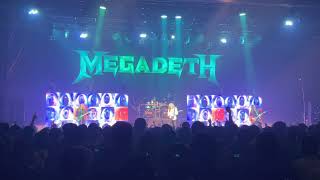 MEGADETH live in Tokyo, Japan on Feb 24「Trust」 TOYOSU Pit