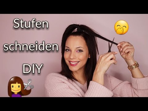 ✂️ Haare schneiden DIY | Stufen , Haare selber schneiden