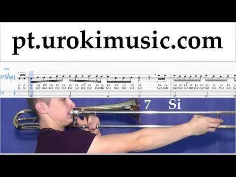 Aprender Trombone Ozuna x Romeo Santos - El Farsante Remix Tablatura um-i372
