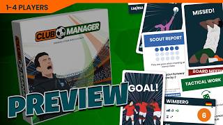 Counter Attack Club Manager Board Game Preview