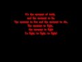 30 Seconds To Mars - This Is War (Lyrics)