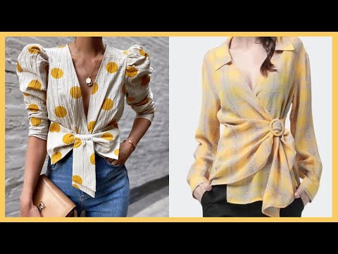 BLUSAS de moda OTOÑO INVIERNO/ blusas en TENDENCIAS  MODA otoño invierno 2021 2022/ BLUSAS ELEGANTES