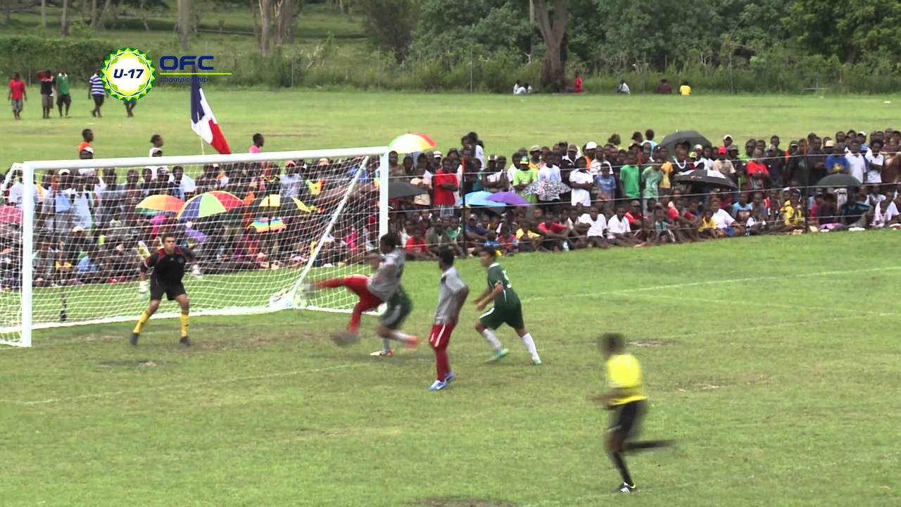 2013 OFC U-17 Championship / Day 3 / New Caledonia vs Cook Islands Highlights