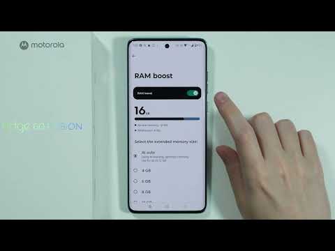 Motorola Edge 60 Fusion: How to Extend RAM (RAM Boost)
