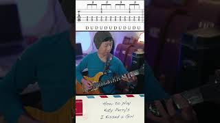 Katy Perry - I Kissed a Girl - Guitar Tutorial & Tabs