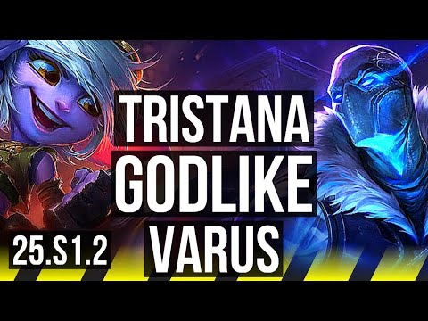 TRISTANA & Lulu vs VARUS & Elise (ADC) | 7/1/7, Godlike | KR Challenger | 25.S1.2