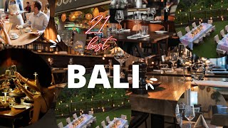 Top 21 Best Restaurants in Bali, Indonesia 2025