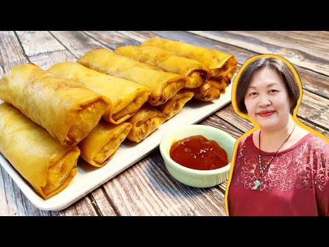 Fried Vegetable Spring Rolls | Fried Popiah Recipe | Popiah Goreng