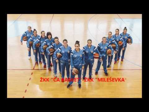 ŽKK "ČA BASKET"-ŽKK "MILEŠEVKA"