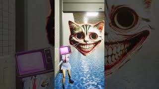 Download lagu TV Woman Close THE Gate SmileCat say HELLO in BACKROOM Level 2 Waterpark mp3