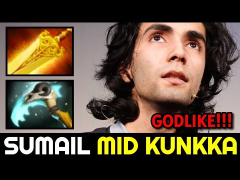 SUMAIL MID Kunkka Godlike with Radiance & Scythe of Vyse Dota 2