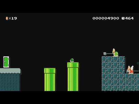 A Koopa's Revenge 2-2 by mike - SUPER MARIO MAKER - NO COMMENTARY 1bj
