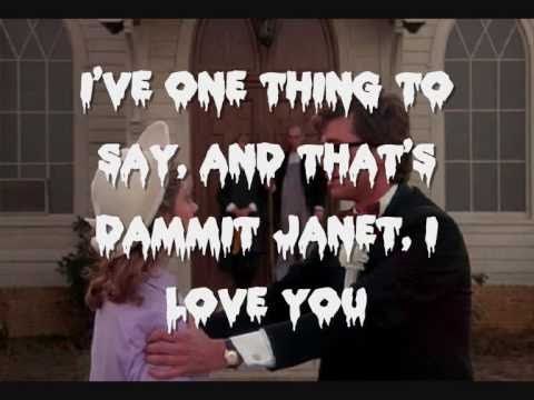 The Rocky Horror Picture Show - Dammit Janet! Lyrics