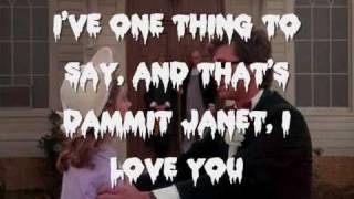 The Rocky Horror Picture Show - Dammit Janet! Lyrics