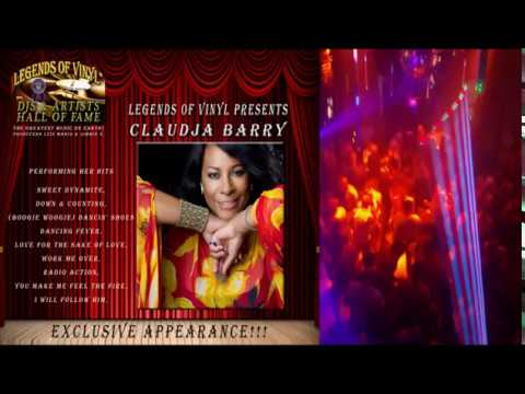 Legends of Vinyl "Spring Affair" With Claudja Barry Saturday March 24 in Fort Lauderdale