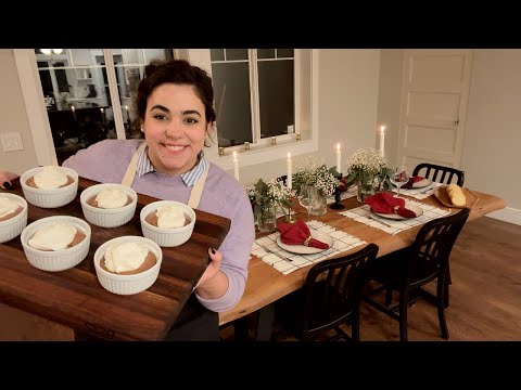 A Beautiful Six Course Family Valentine's Day Dinner All From Scratch!
