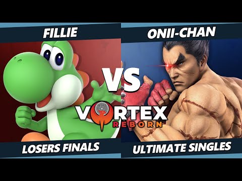 Vortex Legends 19 Losers Finals - Onii-Chan (Kazuya, Game & Watch) Vs. Fillie (Yoshi) SSBU Ultimate