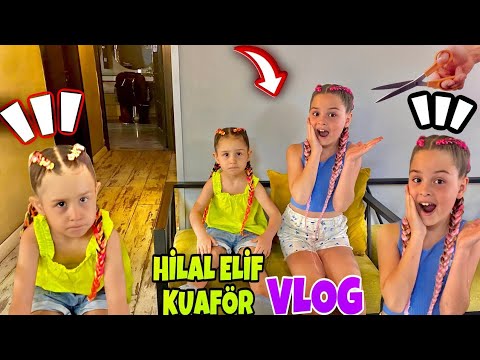 ELIF AND HILAL WENT TO THE HAIRDRESSER FOR THEIR HAIR!! NEW HAIRSTYLE!! KUZEY, ELIF AND HILAL