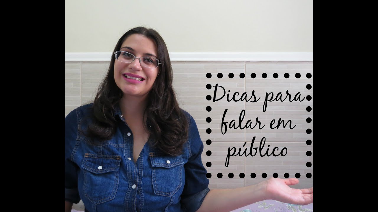 Dicas para falar em público e apresentar trabalhos
