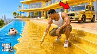 Franklin and Shinchan Touch Anything Turns into Gold in GTA V