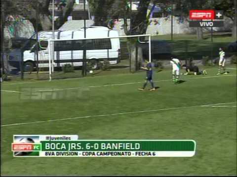 JUVENILES A. 7ma, 8va y 9na. BOCA - BANFIELD. Fecha 6. 2014. Material de ESPN