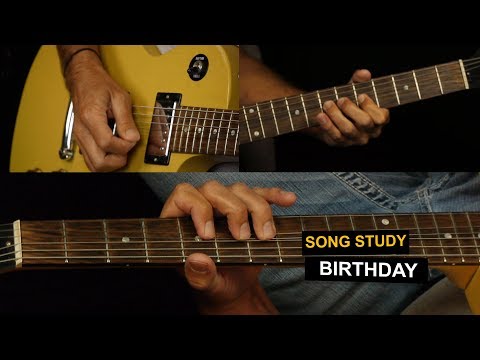 Birthday Guitar Lesson - The Beatles