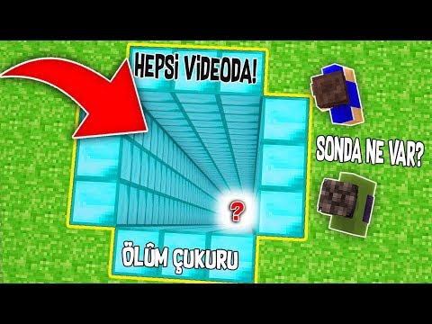 BU ELMAS'TAN ÇUKUR'UN SONUNDA NE VAR? - Minecraft #1