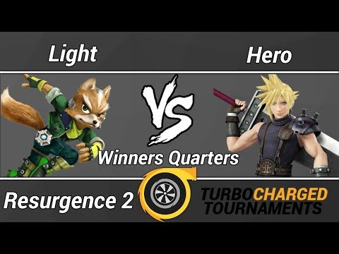 Resurgence 2 Wii U Singles (Winners Quarters) - Light (Fox) vs. Hero (Cloud)