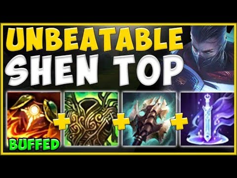 WTF! WHY IS RIOT ALLOWING SHEN TO EVER BECOME THIS TANKY?? SHEN TOP GAMEPLAY! - League of Legends