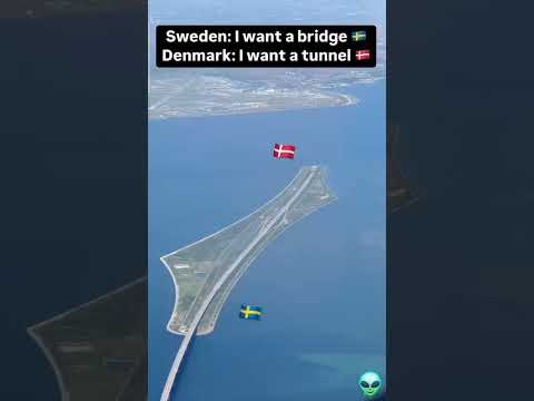 Øresund Bridge #sweden #denmark #facts