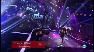 Malu, David barrul y Silverio &quot;ENAMORADA&quot; semifinales de la voz.