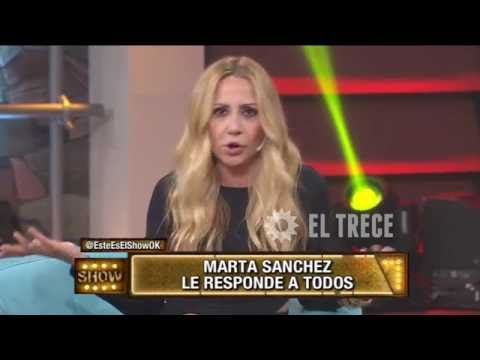 Marta Sánchez talks about her demands when going on stage