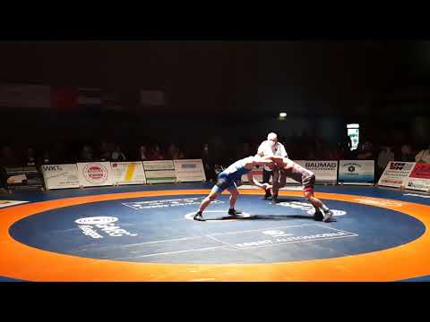 30.10.21 KSV Rimbach vs RWG - 75kg Freistil: Giorgi Baliashvili vs Ali Can Cakici